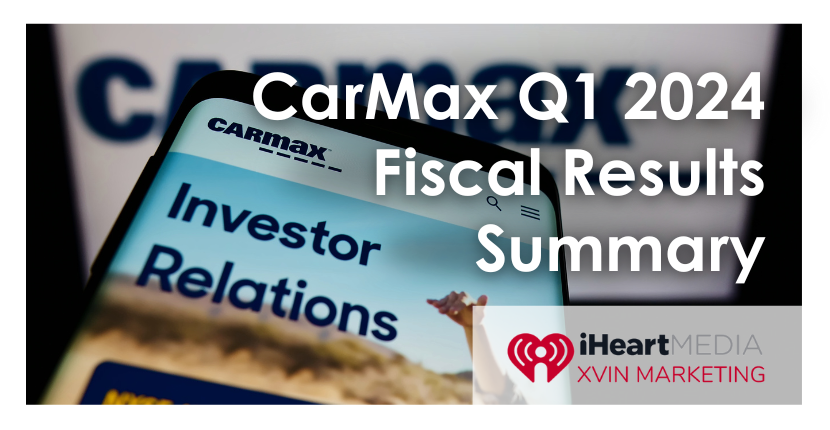 CarMax Q1 2024 Fiscal Results